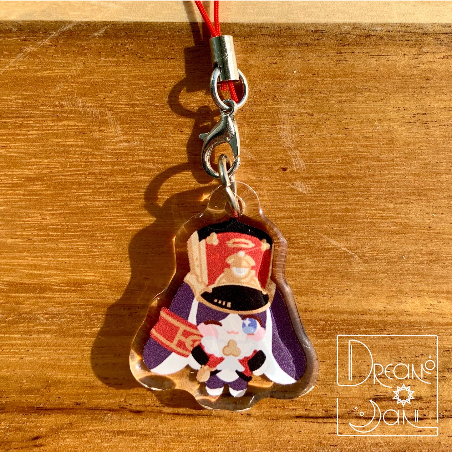Pom-Pom Phone Charm