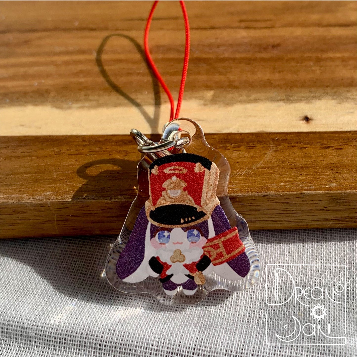 Pom-Pom Phone Charm