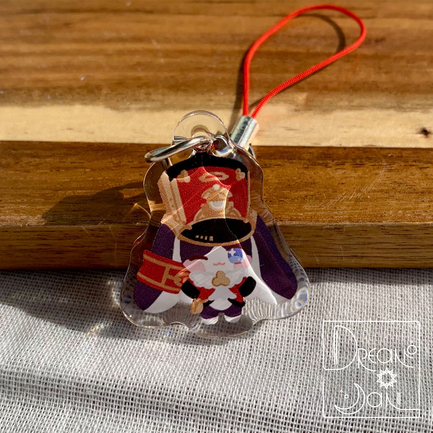 Pom-Pom Phone Charm
