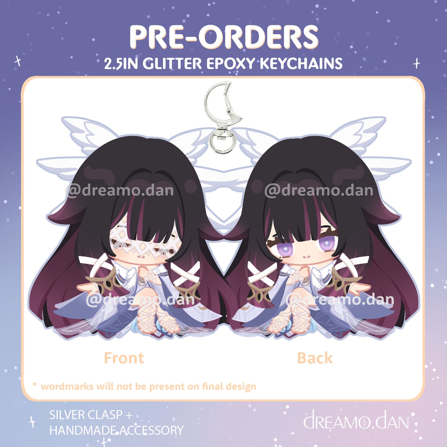 Preorder: Columbina Keychain