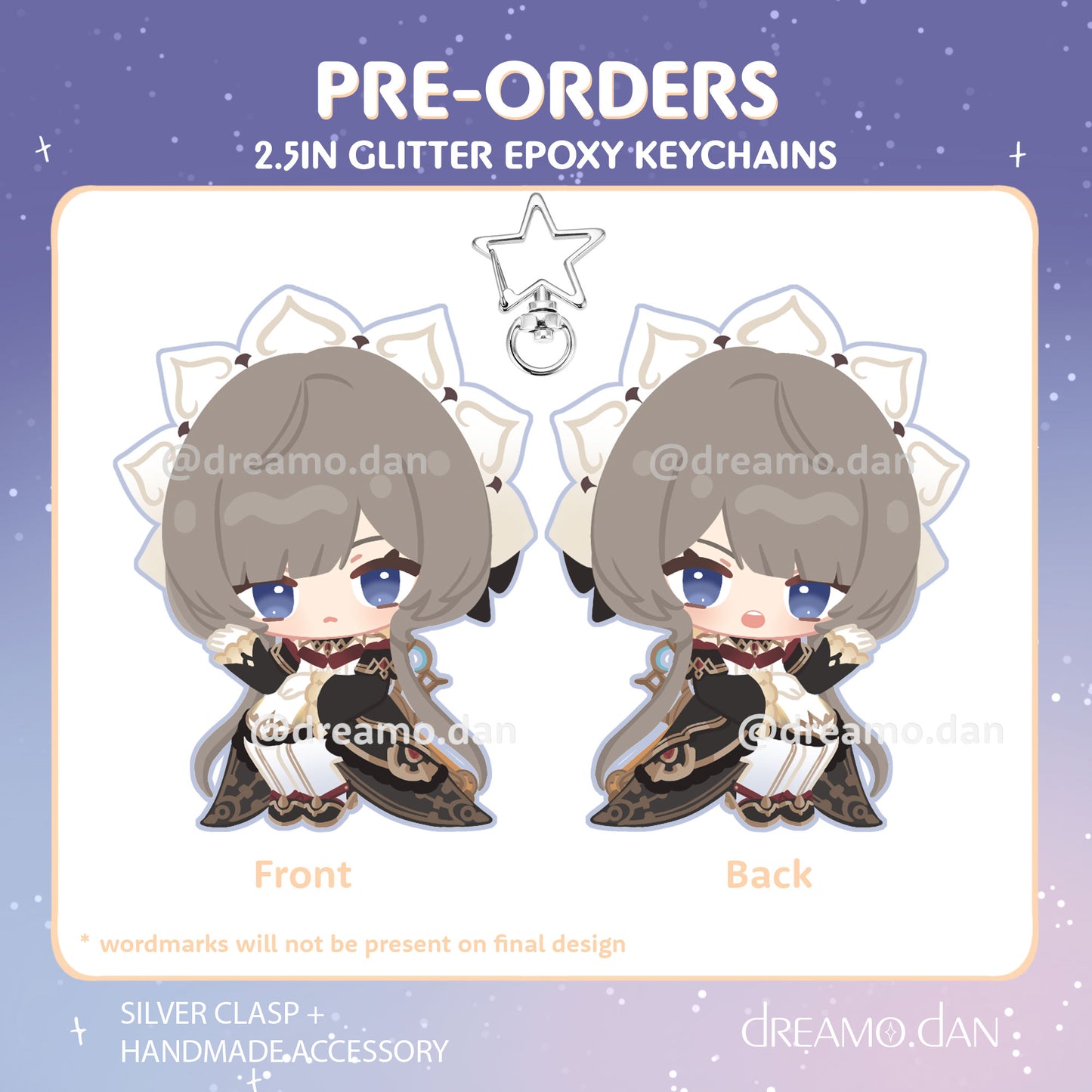 Preorder: Sandrone Keychain