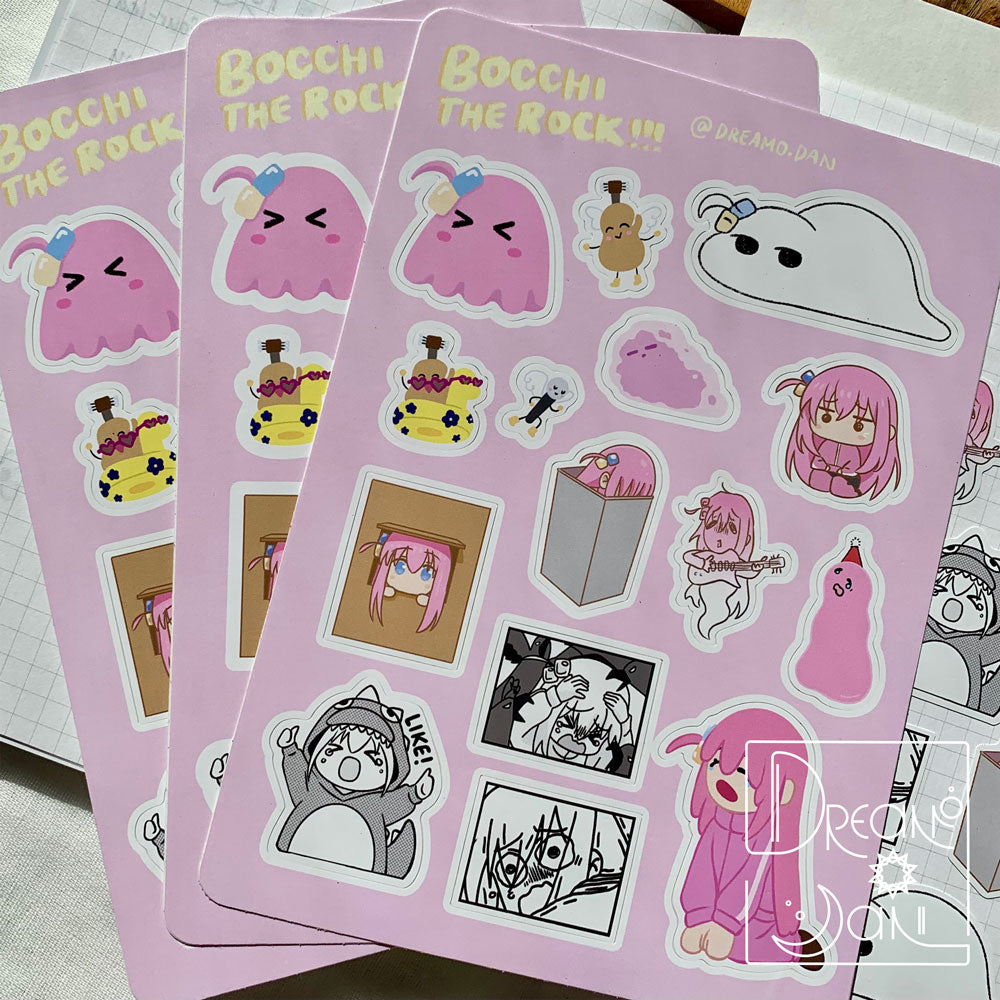 Bocchi Sticker Sheet