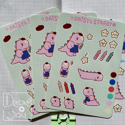 Daisy & Starby Sticker Sheet