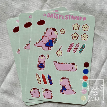 Daisy & Starby Sticker Sheet