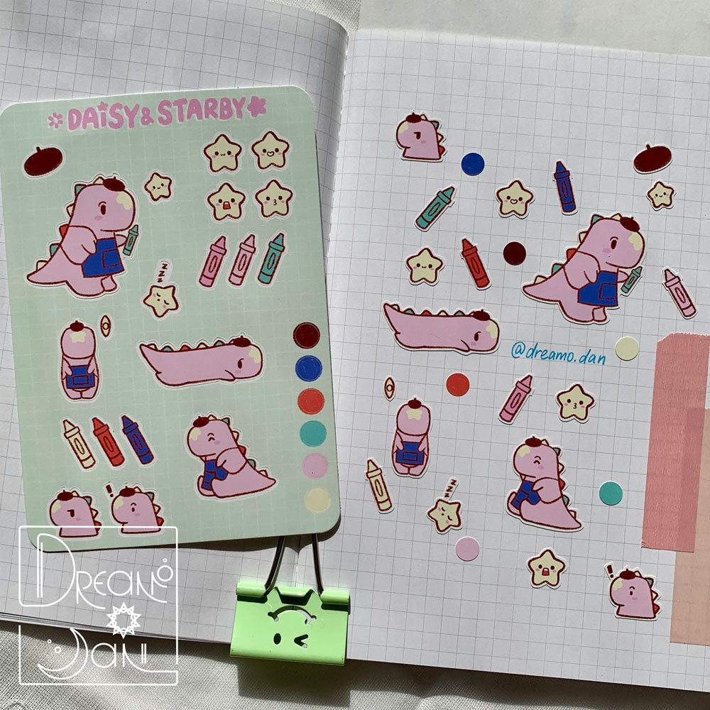 Daisy & Starby Sticker Sheet