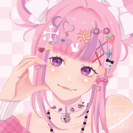 Ironmouse Decora Print