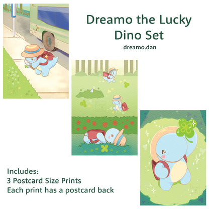 Dreamo the Lucky Dino Postcard Set