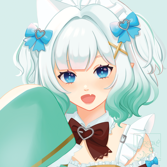 Mint Fantome Print