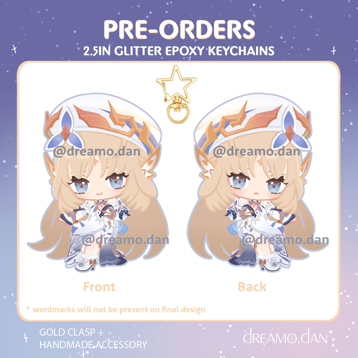 Preorder: Nicole Keychain