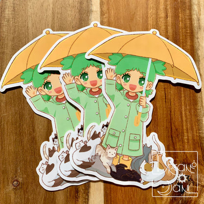 Yotsuba & Kitties Sticker