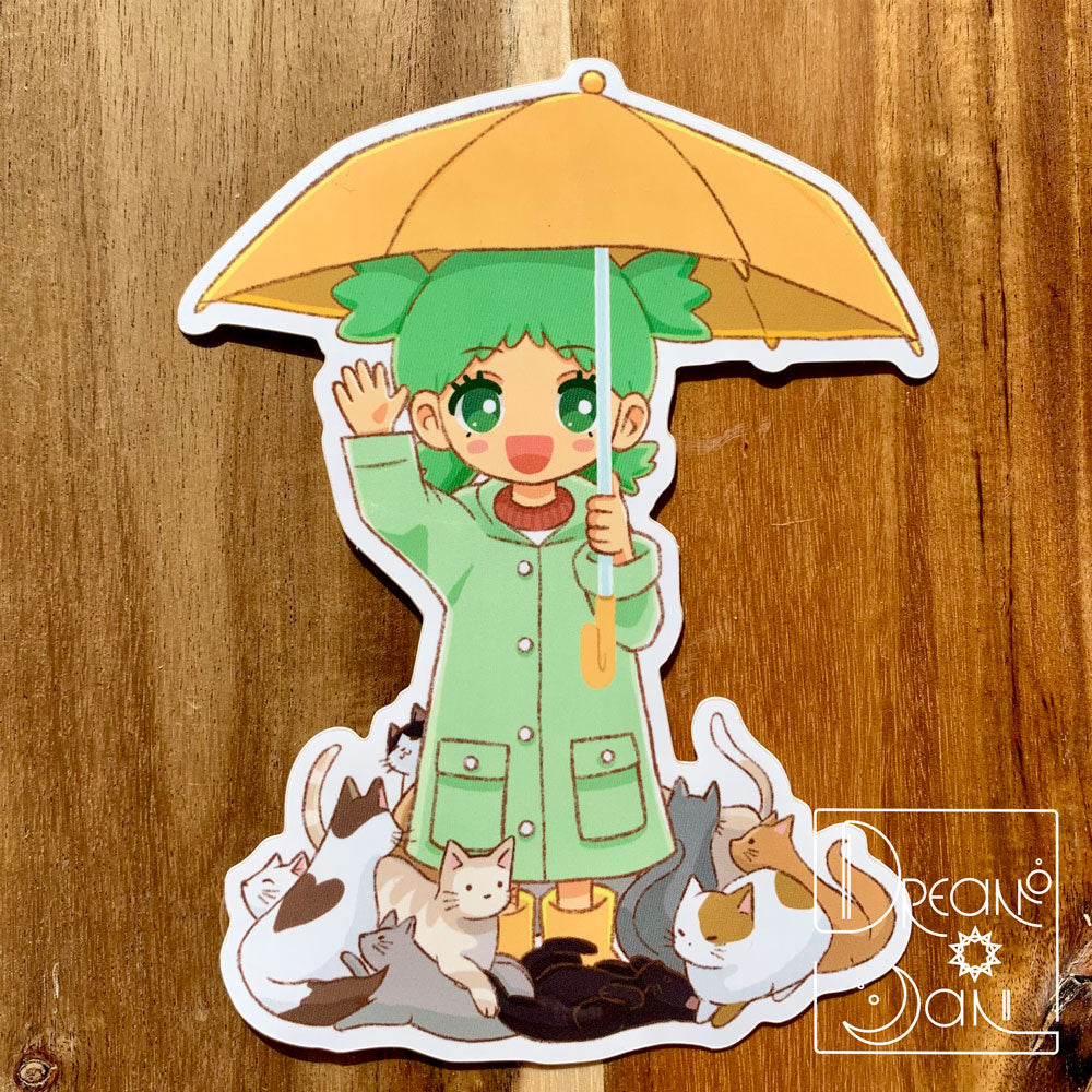 Yotsuba & Kitties Sticker