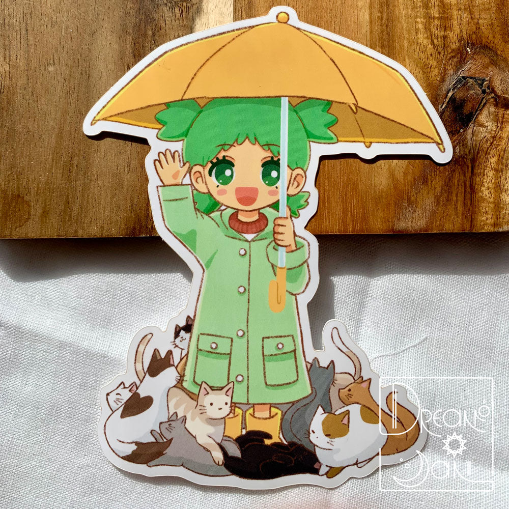 Yotsuba & Kitties Sticker